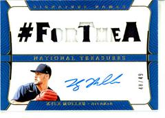 Kyle Muller #SN-KM Baseball Cards 2022 Panini National Treasures Signature Names Prices