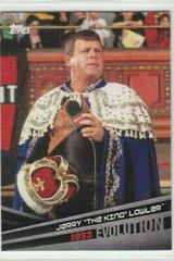 Jerry 'The King' Lawler Wrestling Cards 2018 Topps WWE Evolution Prices