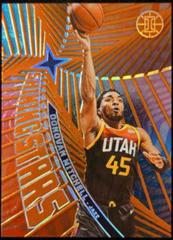 Donovan Mitchell [Orange] #14 Basketball Cards 2021 Panini Illusions Shining Stars Prices