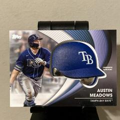 Austin Meadows #BH-AM Baseball Cards 2022 Topps Batting Helmet Relic Prices