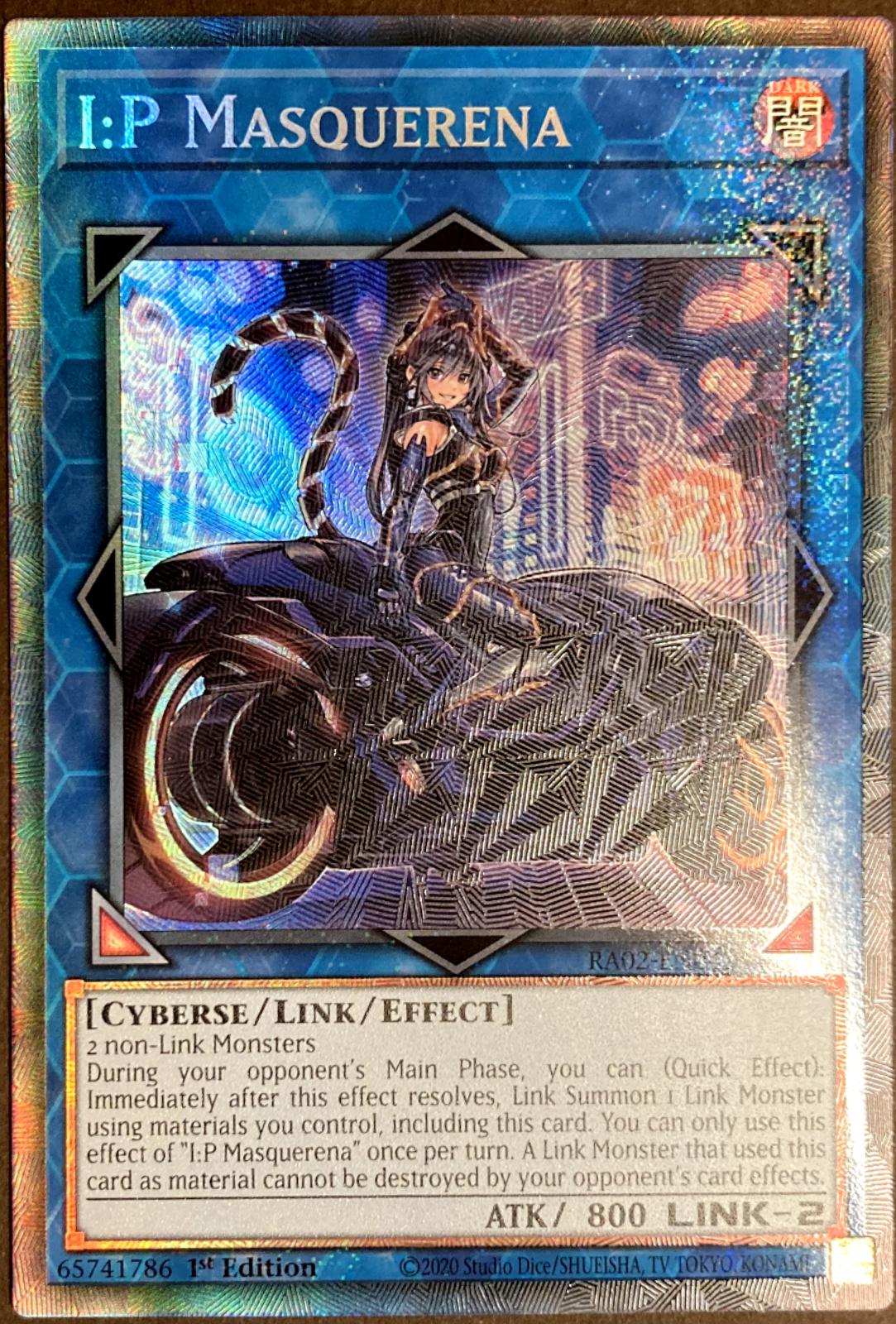 I:P Masquerena [Collector's Rare] RA02-EN042 YuGiOh 25th Anniversary Rarity Collection II