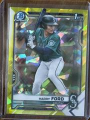 Harry Ford [Yellow] #BDC-1 Baseball Cards 2021 Bowman Draft Sapphire Prices