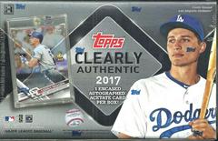 Hobby Box Baseball Cards 2017 Topps Clearly Authentic Autographs Prices
