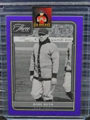 Babe Ruth [Two Strikes] Baseball Cards 2022 Panini Three and Two Prices