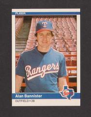 Alan Bannister Baseball Cards 1984 Fleer Update Prices