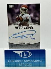 Ceedee Lamb [Silver] #NL-CDL Football Cards 2020 Sage Hit Next Level Signatures Prices