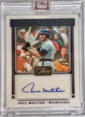 Paul Molitor [Full Count] Baseball Cards 2022 Panini Three and Two Legendary Signatures Prices