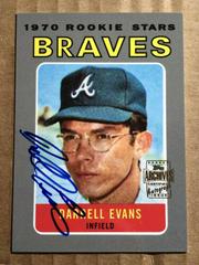 Darrell Evans #123 Baseball Cards 2001 Topps Archives Autographs Prices