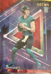 Trevor Lawrence [Red] Football Cards 2021 Panini Chronicles Recon Prices
