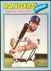 Nomar Mazara [Blue] Baseball Cards 2018 Topps Archives Prices