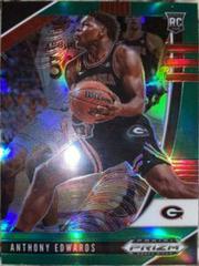 Anthony Edwards [Green Pulsar] Basketball Cards 2020 Panini Prizm Draft Picks Prices