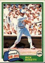 Rick Bosetti #46 Baseball Cards 1981 Topps Prices