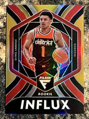 Johnny Davis [Gold] #11 Basketball Cards 2022 Panini Flux Rookie Influx Prices