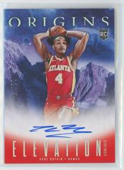Kobe Bufkin [Red] #8 Basketball Cards 2023 Panini Origins Elevation Signature Prices