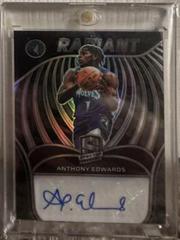Anthony Edwards Basketball Cards 2021 Panini Spectra Radiant Signatures Prices