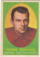 Frank Tripucka Football Cards 1958 Topps CFL Prices