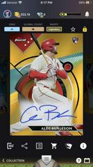 Alec Burleson [Gold] #FA-AB Baseball Cards 2023 Topps Finest Autographs Prices