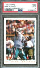 Dan Marino [Panthers Inaugural] #350 Football Cards 1995 Topps Prices
