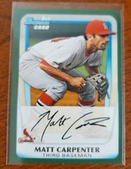 Matt Carpenter [Green] #BP66 Baseball Cards 2011 Bowman Prospects Prices