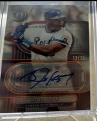 Bo Jackson [Orange] #TA-BJ Baseball Cards 2024 Topps Tribute Autograph Prices