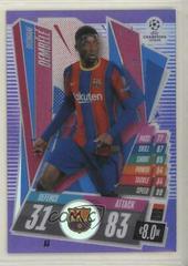 Ousmane Dembele Soccer Cards 2020 Topps Chrome Match Attax UEFA Champions League Prices