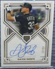 Gavin Sheets #DRA-GS Baseball Cards 2022 Topps Definitive Rookie Autographs Prices