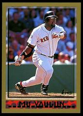 Mo Vaughn #14 Baseball Cards 1998 Topps Prices