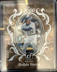 Robin Yount [Gold] #M3K-13 Baseball Cards 2023 Panini Donruss Mr. 3000 Prices