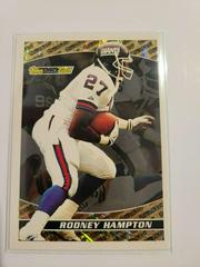Rodney Hampton Football Cards 1993 Topps Black Gold Prices