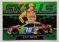 Kyle Busch [Mirror Green] #S10 Racing Cards 2018 Panini Certified Racing Nascar Skills Prices