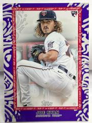 Joe Ryan [Purple] #78 Baseball Cards 2022 Topps Rip Prices