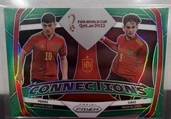 Gavi, Pedri [Green] Soccer Cards 2022 Panini Prizm World Cup Connections Prices