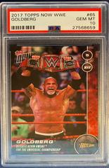 Goldberg Wrestling Cards 2017 Topps Now WWE Prices