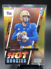 Kenny Pickett [Gold Zone] #HR1 Football Cards 2022 Panini Score Hot Rookies Prices
