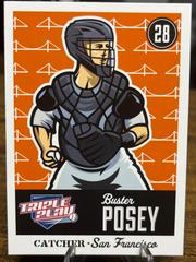 Buster Posey #71 Baseball Cards 2012 Panini Triple Play Prices