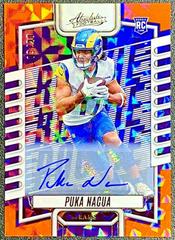 Puka Nacua [Signature Orange Mosaic] #189 Football Cards 2023 Panini Absolute Prices