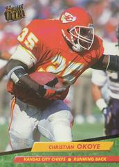 Christian Okoye #174 Football Cards 1992 Ultra Prices