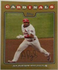Albert Pujols [Gold] #490 Baseball Cards 2008 Topps Prices