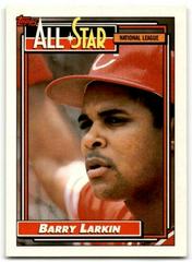 Barry Larkin #389 Baseball Cards 1992 Topps Prices