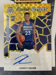Jarrett Culver [Gold] #RS-JCV Basketball Cards 2019 Panini Mosaic Rookie Scripts Prices