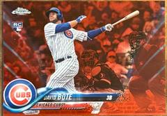 David Bote [Red Refractor] #HMT15 Baseball Cards 2018 Topps Chrome Update Prices
