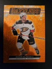 Mason McTavish [Orange] Hockey Cards 2023 Upper Deck Dazzlers Prices