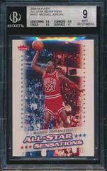 Michael Jordan #AS17 Basketball Cards 2008 Fleer All-Star Sensations Prices