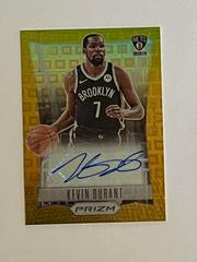 Kevin Durant [Premium Gold Prizm] #FS-KDU Basketball Cards 2021 Panini Prizm Flashback Signatures Prices