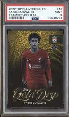 Fabio Carvalho #46 Soccer Cards 2022 Topps Liverpool Prices