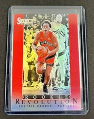 Scottie Barnes [Red Prizm] Basketball Cards 2021 Panini Select Rookie Revolution Prices