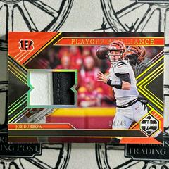 Joe Burrow [Gold] Football Cards 2022 Panini Limited Playoff Brilliance Prices