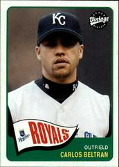 Carlos Beltran #184 Baseball Cards 2003 Upper Deck Vintage Prices