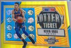 Kevin Knox II [Gold] Basketball Cards 2018 Panini Contenders Optic Lottery Ticket Prices