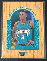 Shareef Abdur-Rahim Basketball Cards 1996 UD3 Prices